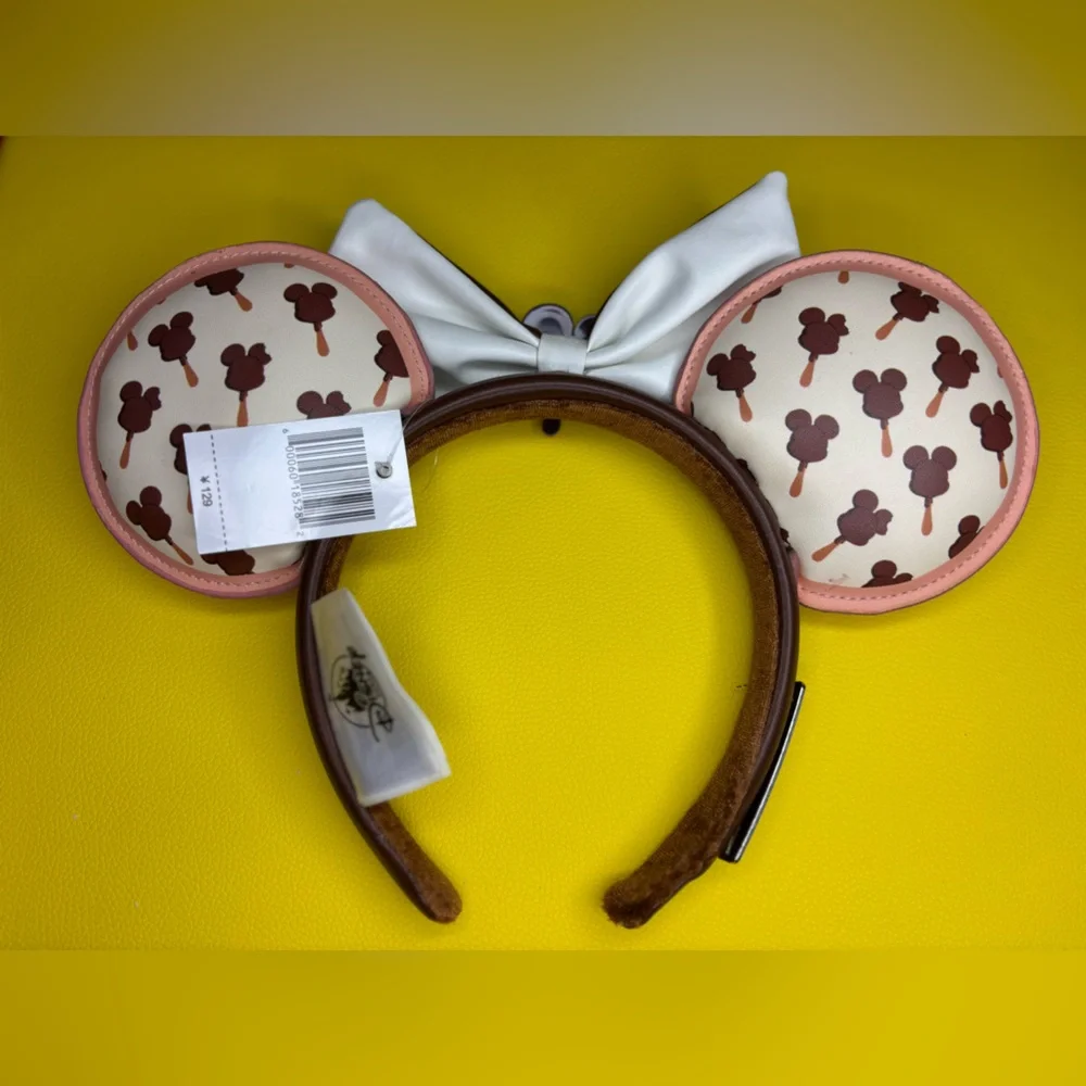 Disney Parks Loungefly‎ Minnie Mouse Ice Cream Bar Ears New
